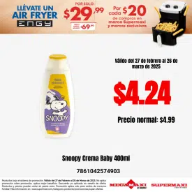 Snoopy Crema Baby 400ml